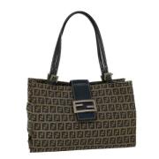 Pre-owned Canvas fendi-tasker