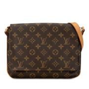 Pre-owned Canvas louis-vuitton-tasker