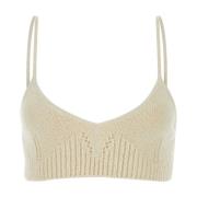 Ivory Crochet Crop Top