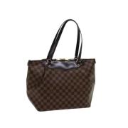 Pre-owned Canvas louis-vuitton-tasker