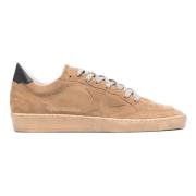 Suede Ballstar Sneakers med Læderhæl