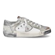 Sølv Glitter Sneaker