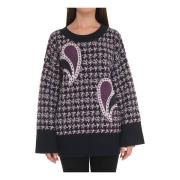 Fantasy Pullover med Nakkehals