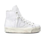 Hvide High Top Sneakers