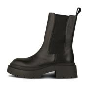 Chunky Chelsea Boot i Glat Læder