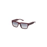 Matte Red Smoke Polarized Solbriller