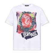 T-shirt med print