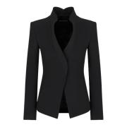 Sort Cady Crepe Blazer