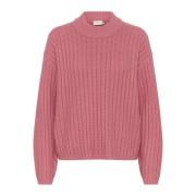 Rose Strik Sweater Kabess Pullover