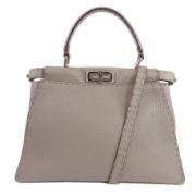 Pre-owned Stof fendi-tasker