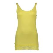 Elegant gult blonde tanktop