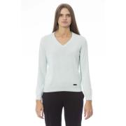 V-hals langærmet sweater DV8018_GENOVA