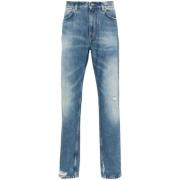 Denim Bukser med Ripped Detaljer