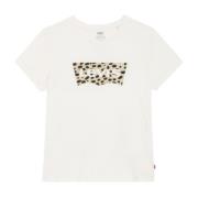 Leopard Print Perfekt Tee til Kvinder