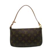 Pre-owned Coated canvas louis-vuitton-tasker