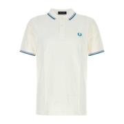 Hvid Piquet Polo Shirt