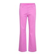 Flared Chino Bukser Cyclamen