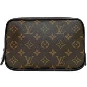 Pre-owned Canvas louis-vuitton-tasker