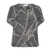 Blad Print Top & T-Shirt