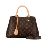 Pre-owned Canvas louis-vuitton-tasker