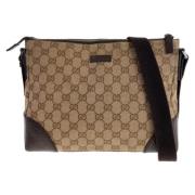 Pre-owned Canvas gucci-tasker