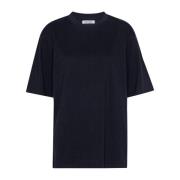 Marine Oversized Rund Hals Tee