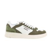 Lavskårne Herresneakers i Khaki