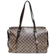 Pre-owned Canvas louis-vuitton-tasker