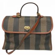 Pre-owned Canvas fendi-tasker