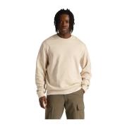 Broderet Crew Neck Sweatshirt