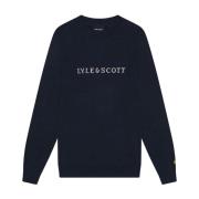 Script Jacquard Jumper