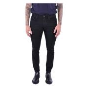 Skinny Fit Sort Stretch Jeans