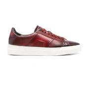 Burgundy Kalveskind Sneakers