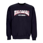 Signatur Crewneck Sweatshirt Sort/Hvid/Rød