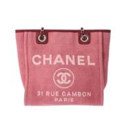 Pre-owned Canvas chanel-tasker