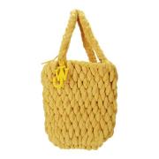 Chenille Shopper med Indvendig Lomme