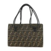 Pre-owned Canvas fendi-tasker