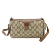 Pre-owned Coated canvas gucci-tasker