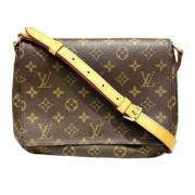 Pre-owned Canvas louis-vuitton-tasker