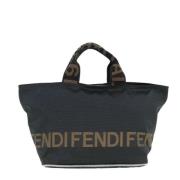 Pre-owned Canvas fendi-tasker