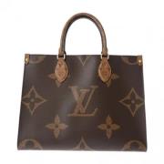 Pre-owned Canvas louis-vuitton-tasker