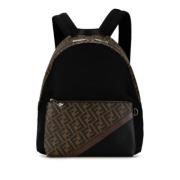 Pre-owned nylon fendi-tasker