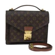 Pre-owned Canvas louis-vuitton-tasker