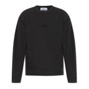 Sweatshirt med logo