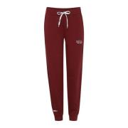 Velvet Sweatpants med Cool Broderi