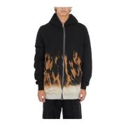 Sort Terra Jumbo Gimp Hoodie