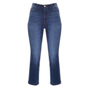 Flared Cropped Jeans