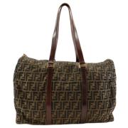 Pre-owned nylon fendi-tasker