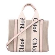 Rosa Linned Woody Tote Taske