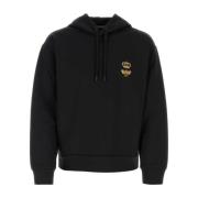 Stilfuld Sort Bomuldsblandet Sweatshirt